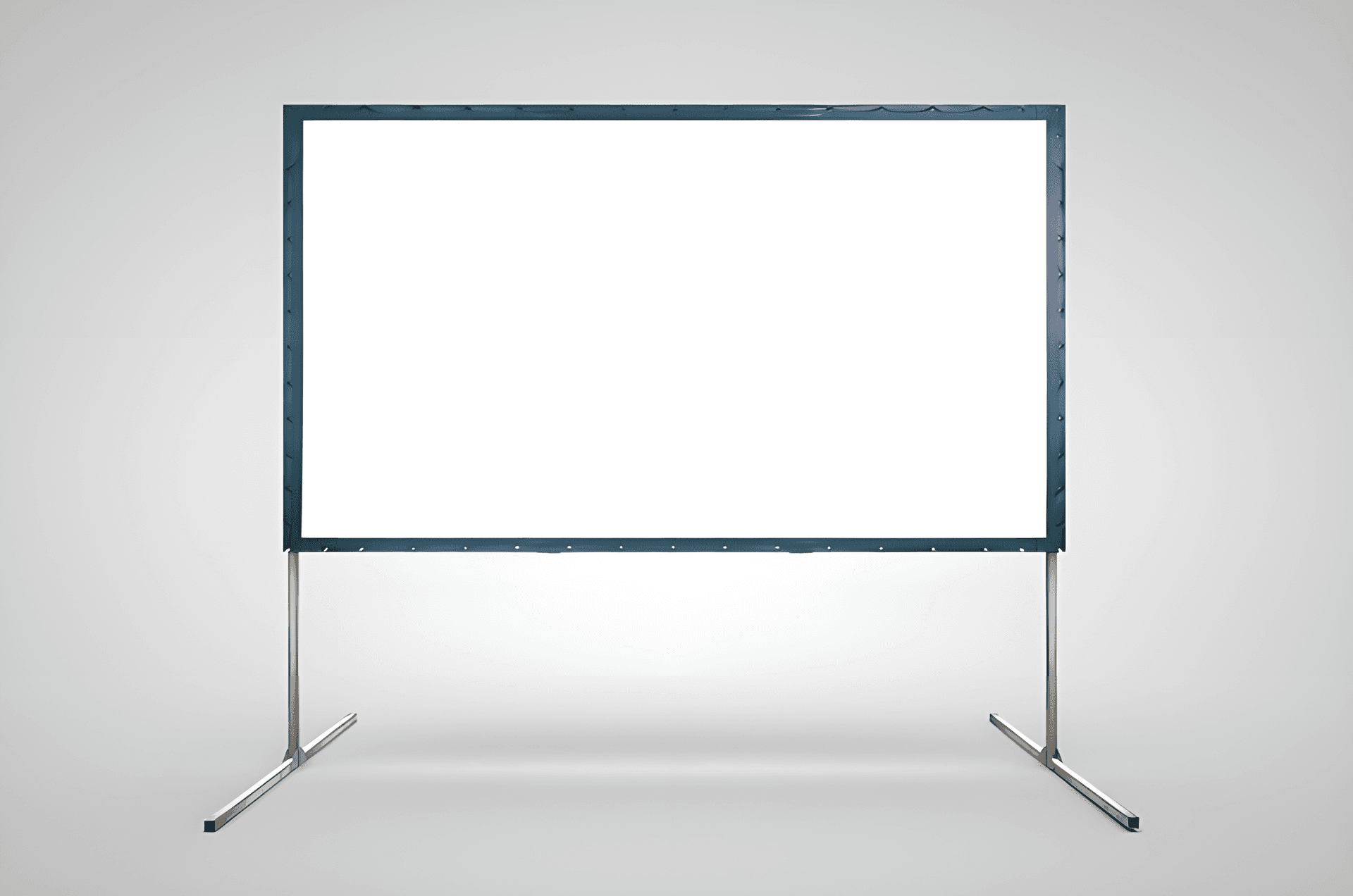 Fastfold projector screen for rental in Singapore - large front and rear projection screen for movie screenings and big events, up to 1000 people