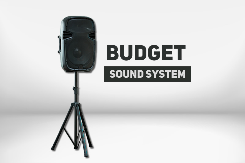 budget pa system